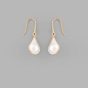 Pearl Layered Teardrop Earrings